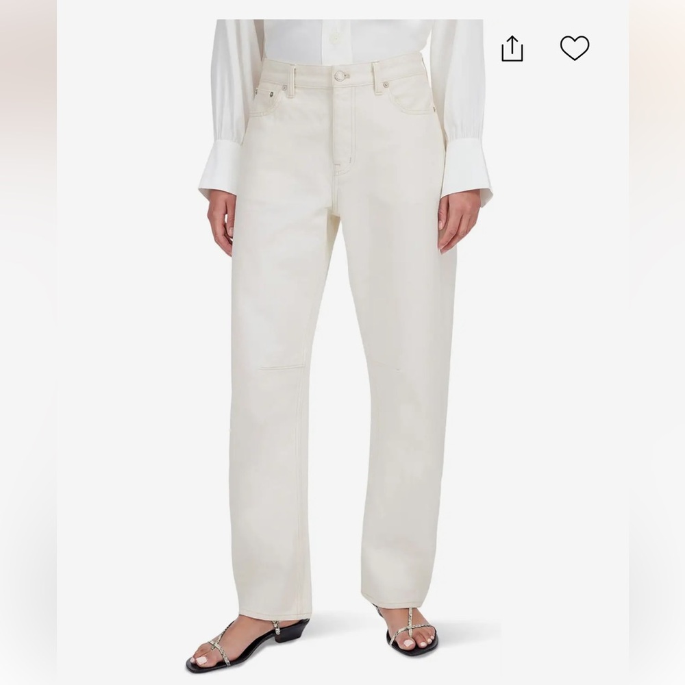 Madewell darted barrel jeans